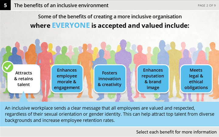 LGBTQ+ Awareness - the benefits of an inclusive environment